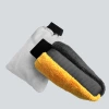Qiwei Car Decoration Double-sided Coral Velvet waterproof Car Wash Gloves Thickened multi-functional household car cleaning gloves QW138 details Picture